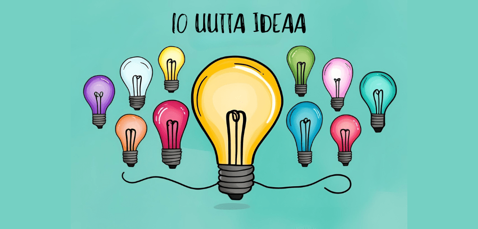 10 uutta ideaa, miten tienata kotoa&nbsp;käsin